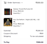 The Man Company : Perfumes at Rs.8